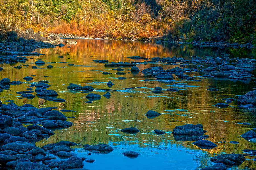 Autumn On The American River Photograph by Sherri Meyer
