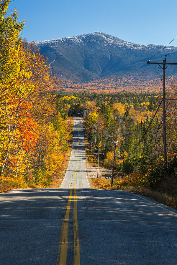 Autumn on the Base Road Photograph by White Mountain Images