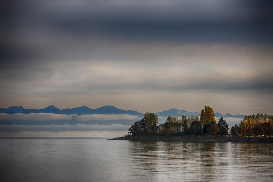 Autumn On The Bay Photograph by Randy Hall