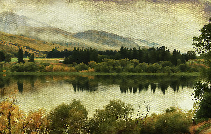 Autumn on the Lake Digital Art by Margaret Hormann Bfa