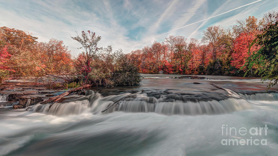 Autumn on the Niagara Photograph by Rod Best