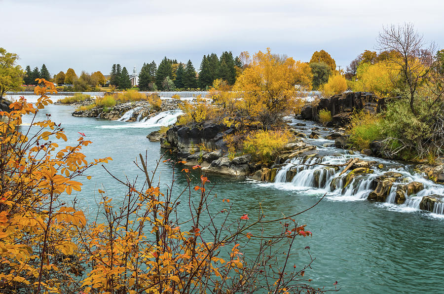 Autumn On The Snake River Photograph by Yeates Photography
