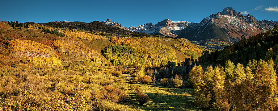 Autumn Panorama Photograph by Andrew Soundarajan