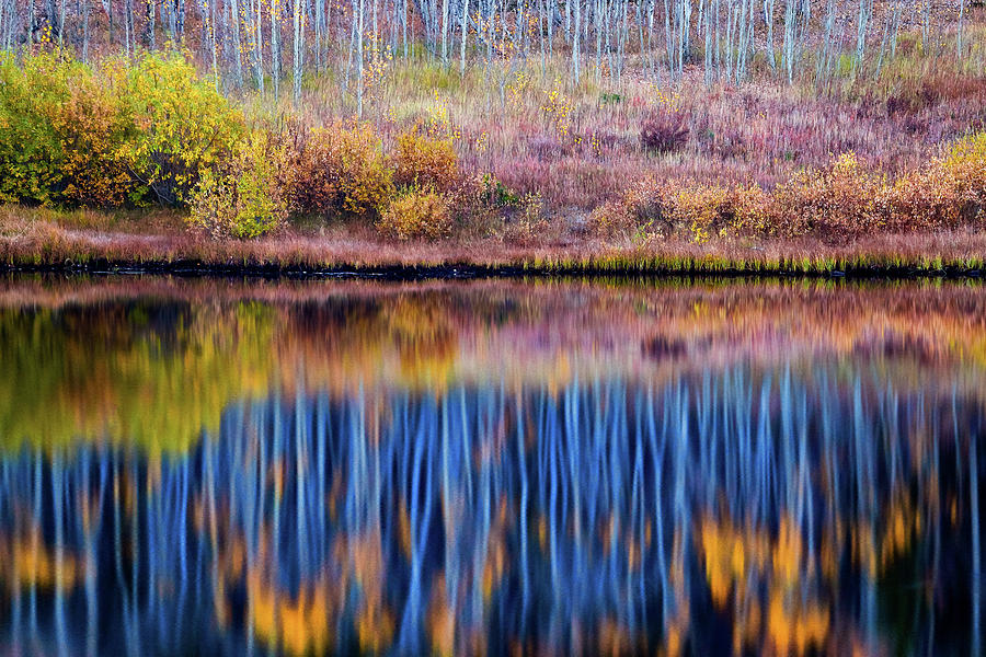 Autumn Peace Photograph by John De Bord