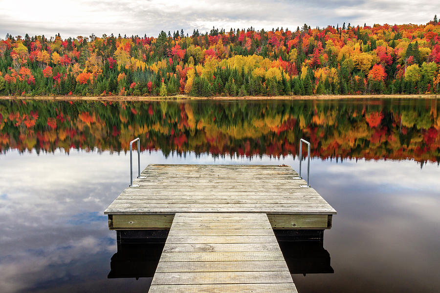 Autumn Reflection Photograph by Pierre Leclerc Photography