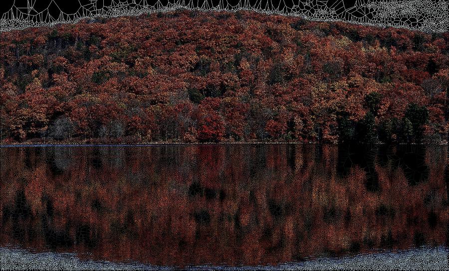 Autumn Reflection Digital Art by Stephane Poirier