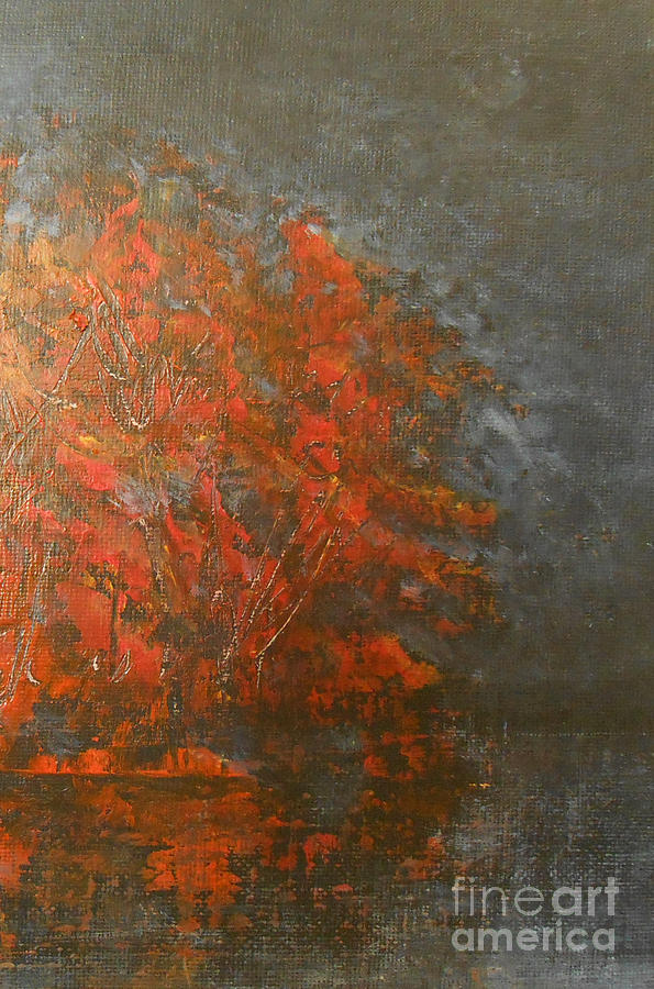 Autumn Reflections 2 Painting by Jane See