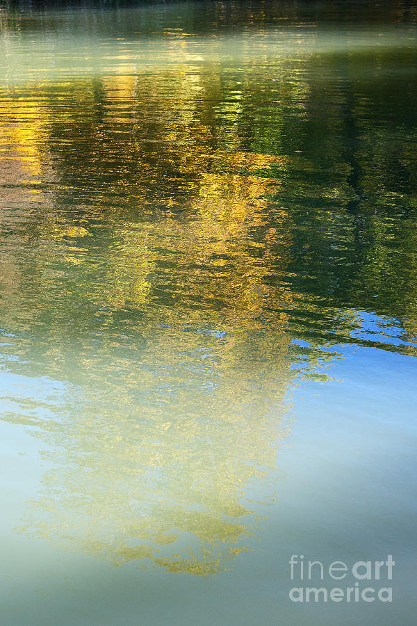 Autumn Reflections 2 Photograph by Ken DePue