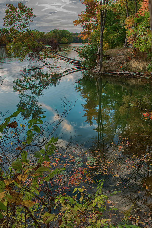 Autumn reflections Photograph by Jay Seeley