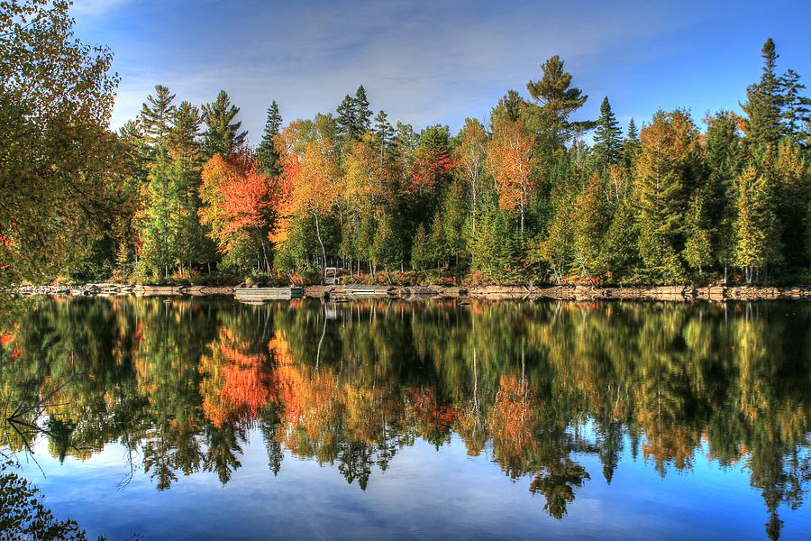 Autumn Reflections Of Maine Photograph