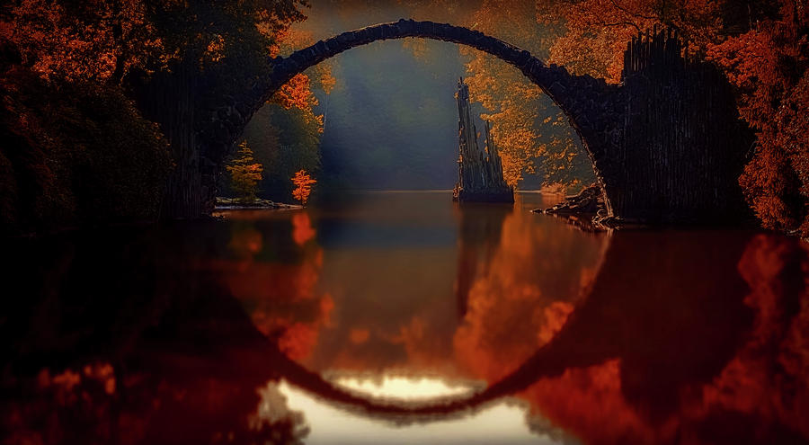 Autumn Reflections Photograph by Mountain Dreams