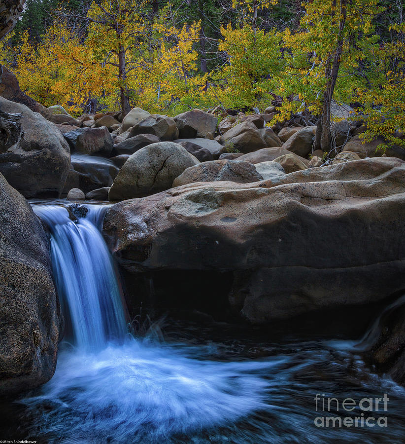 Autumn River Photograph by Mitch Shindelbower