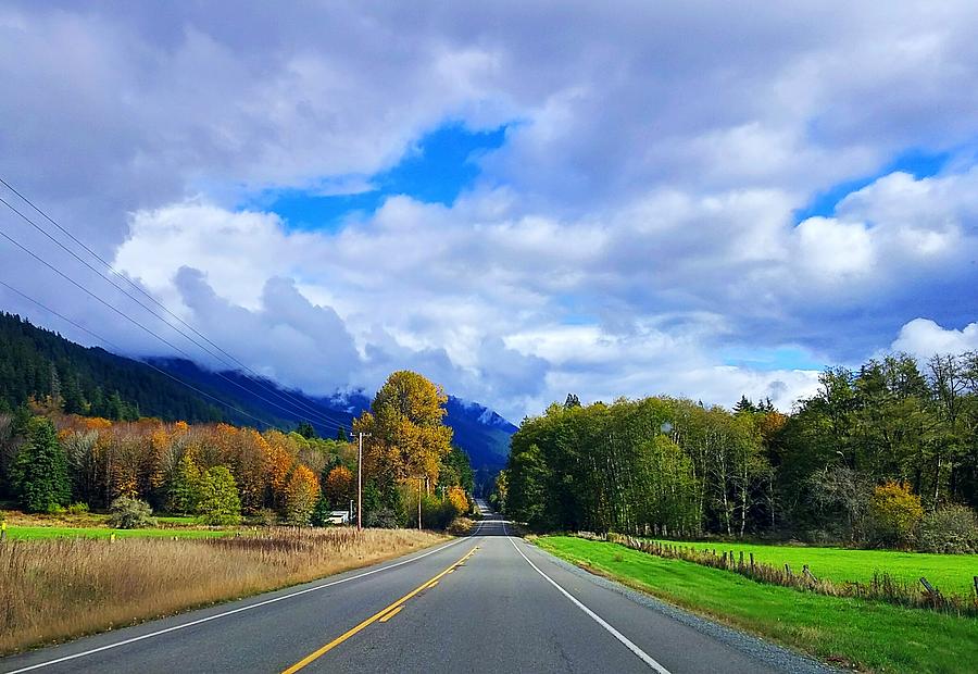 Autumn Road Trip Photograph by Alexis King-Glandon