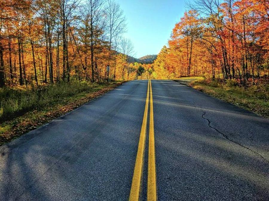Autumn Roads...
#pixelxl #route125 Photograph by Craig Szymanski