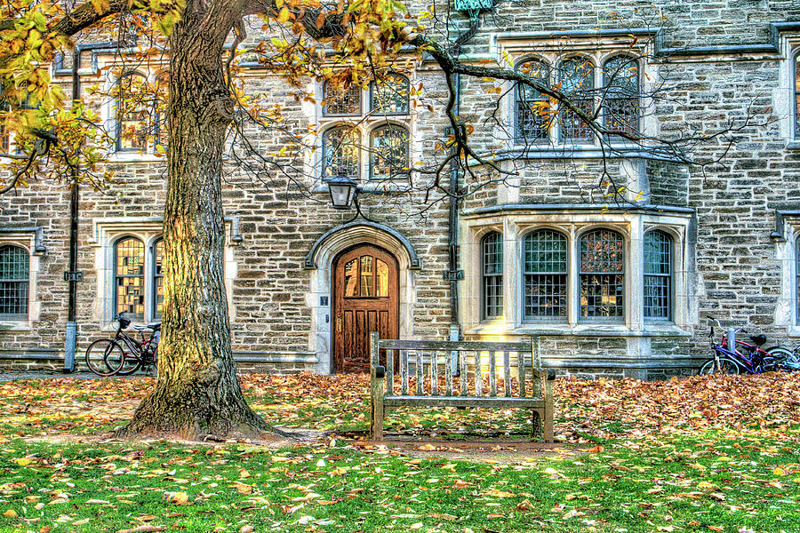 Autumn Scene At Princeton University Princeton NJ Photograph By ...