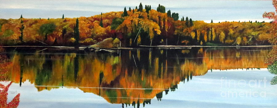 Autumn Showcase Painting by Marilyn McNish