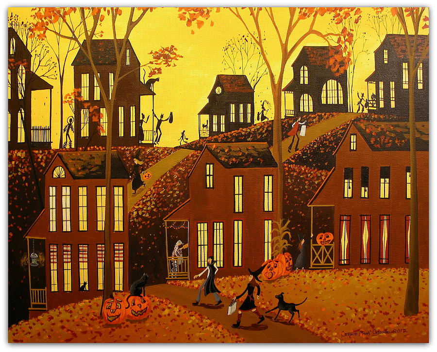 Autumn Splendor Painting by Debbie Criswell