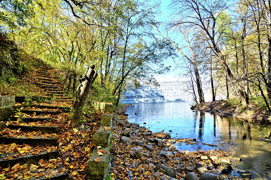 Autumn Steps Photograph by Bonfire Photography