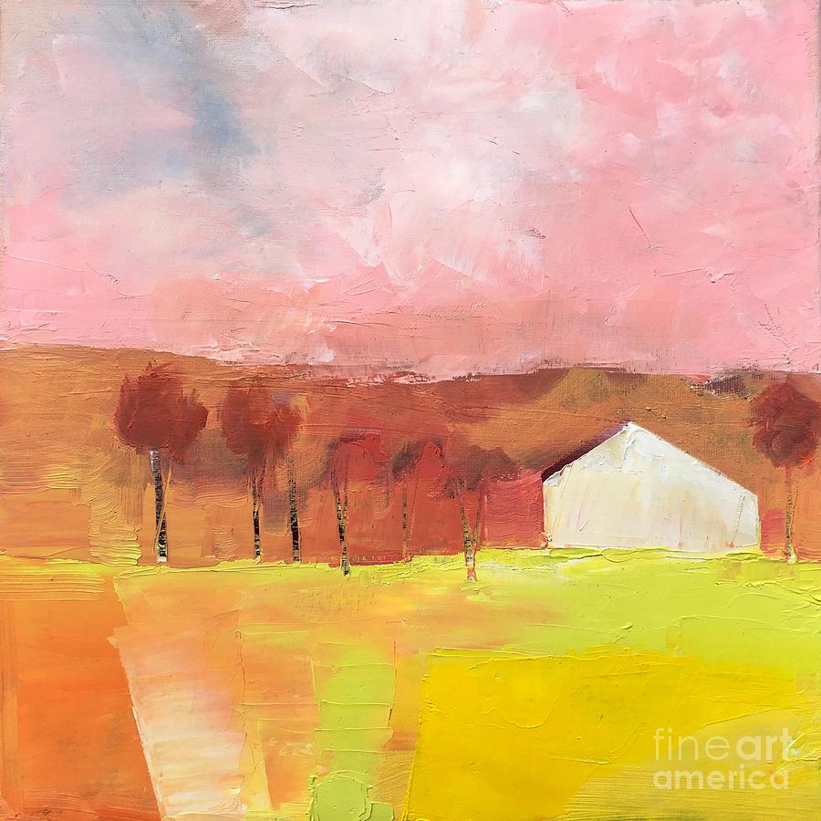 Autumn Stillness Painting by Michelle Abrams