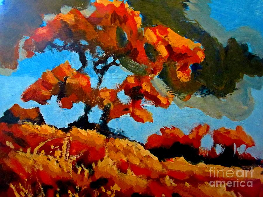 Fall Painting - Autumn Storm by Crystal Loppie