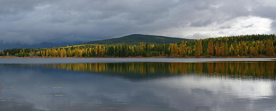 Autumn Storms at Island Lake Photograph by Whispering Peaks Photography