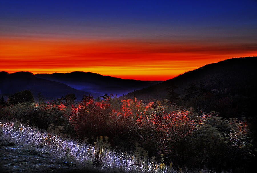 Fall Photograph - Autumn Sunrise by William Carroll