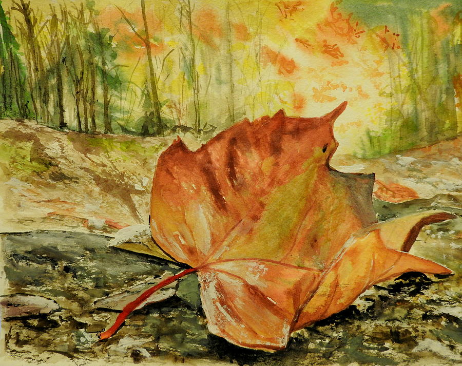 Autumn Sunshine Painting by Betty-Anne McDonald