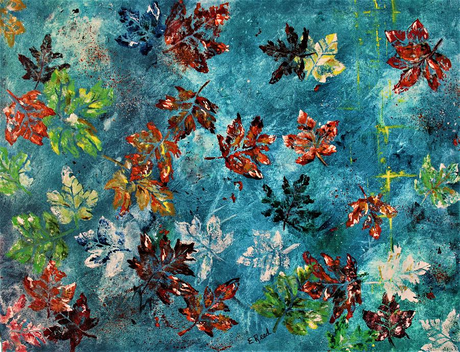 Nature Painting - Autumn Surprise by Edie Reed