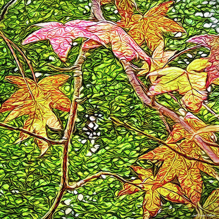 Autumn Sycamore Afternoon Digital Art by Joel Bruce Wallach