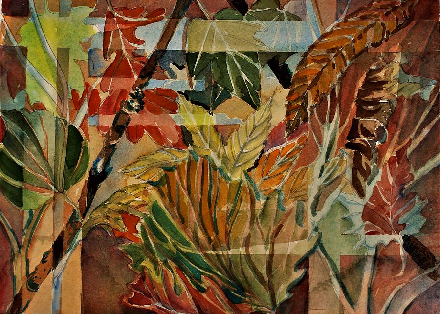 Autumn Tapestry Painting by Mindy Newman