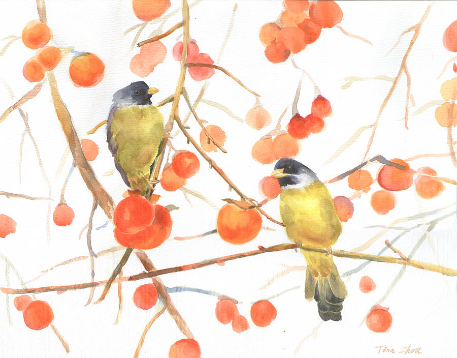 Autumn  Painting by Tina Zhou
