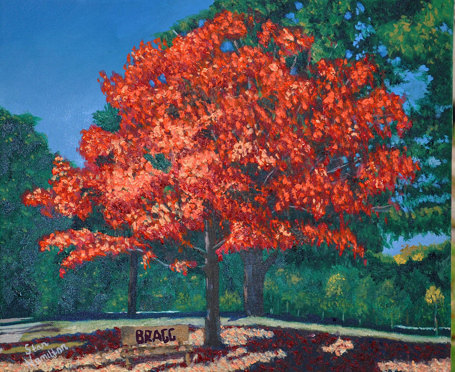 Autumn Tree Painting by Stan Hamilton