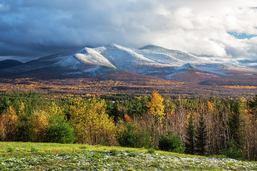 Autumn Turns to Winter Photograph by White Mountain Images