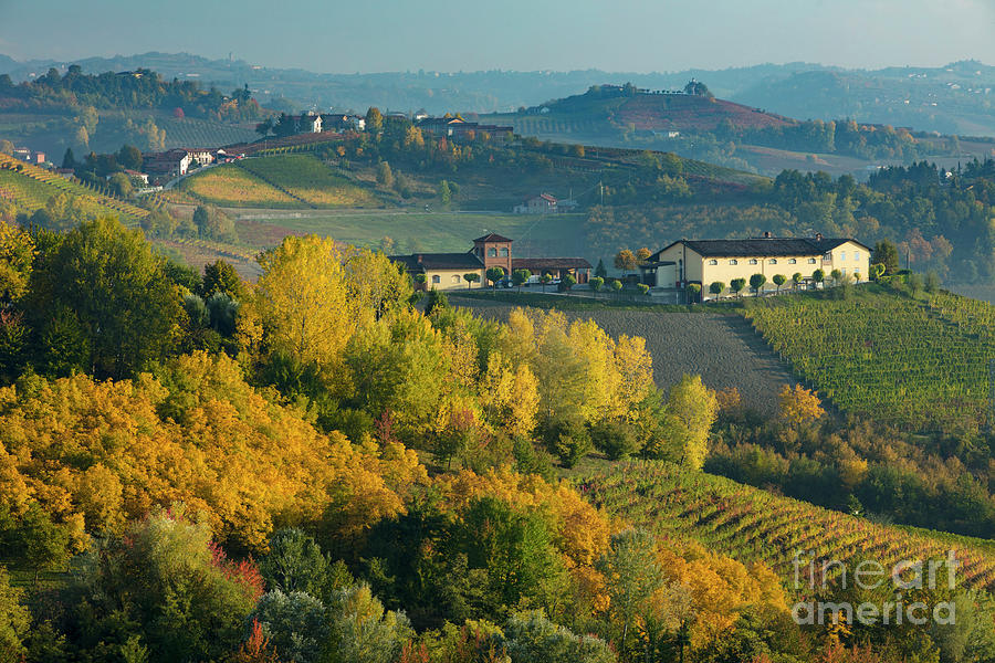Autumn Valley - Piemonte Photograph by Brian Jannsen