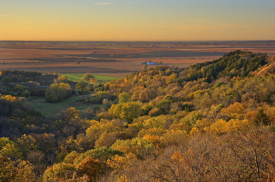 Autumn View At Waubonsie State Park Photograph by Ed Peterson