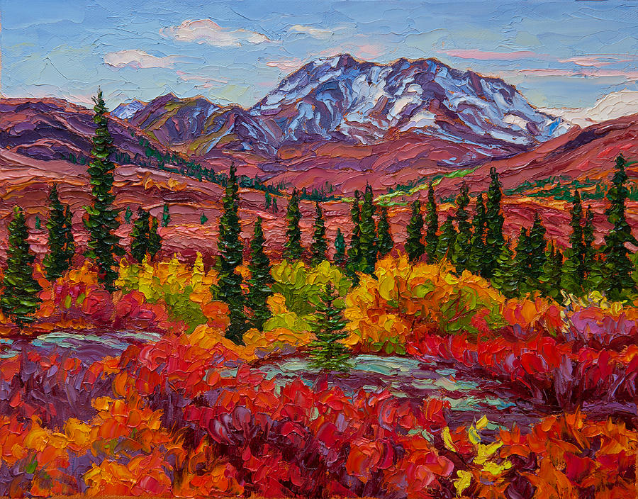 Fall Painting - Autumn Vista, Tombstone by Rob MacArthur