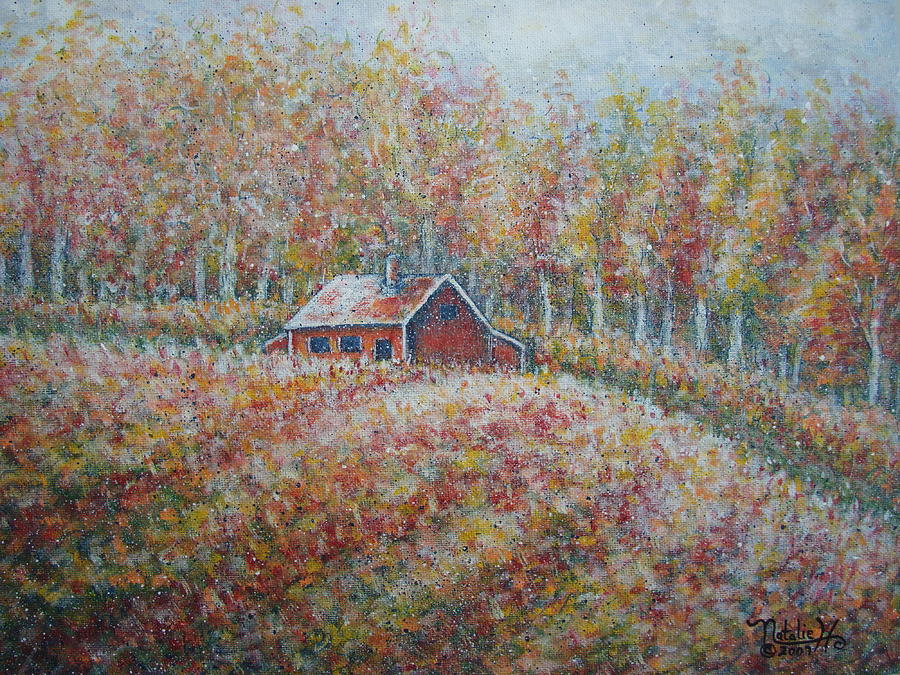 Autumn Whisper. Painting by Natalie Holland