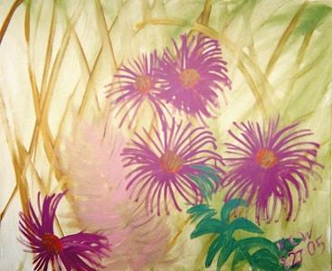 Botanical Painting - Autumn Whispers Original by Christine Ward Botanical Painting - Autumn Whispers Original by Christine Ward