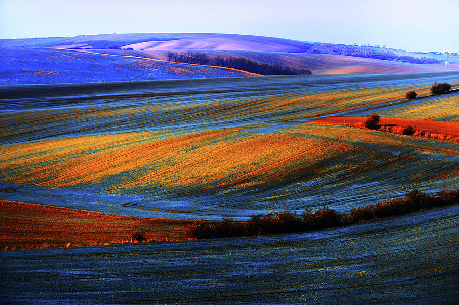 Autumn Winter. Moravian Tuscany Photograph by Jenny Rainbow