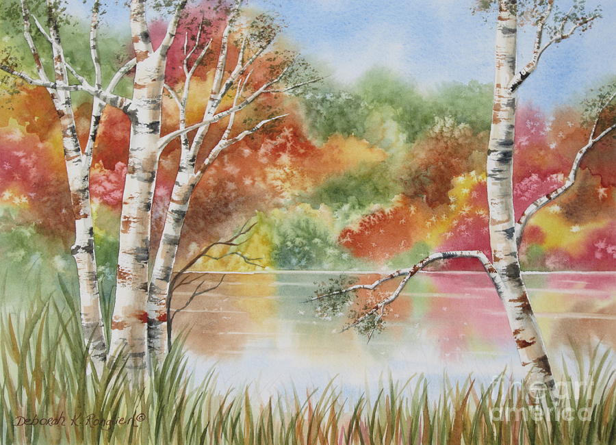 Autumn Wonder Painting by Deborah Ronglien