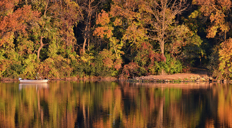 Autumnal Fisherman Photograph by Bonfire Photography