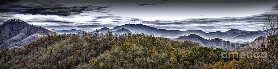Autumnal Mountains Photograph by Walt Foegelle