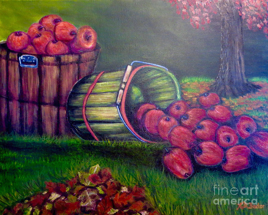 Autumns Bounty in Tennessee Painting by Kimberlee Baxter