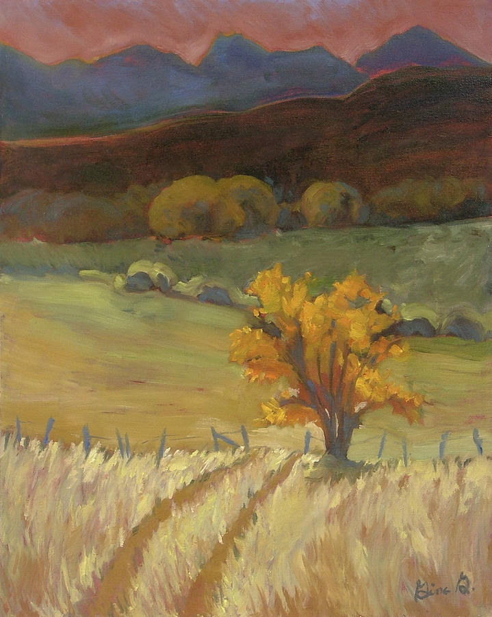 Autumns Gold Painting by Gina Grundemann