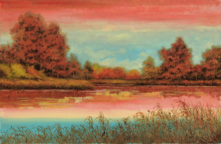 Autunno Sul Lago Painting