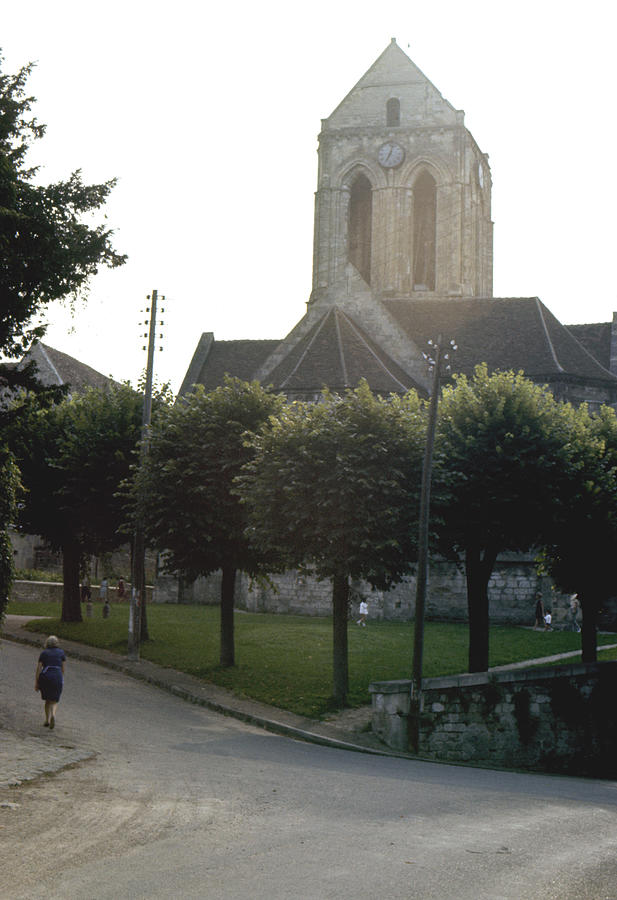 Auvers sur Oise Church Photograph by Erik Falkensteen