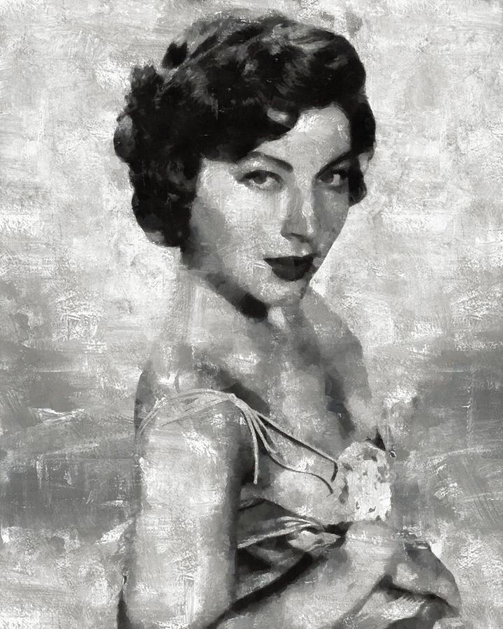 Ava Gardner Painting