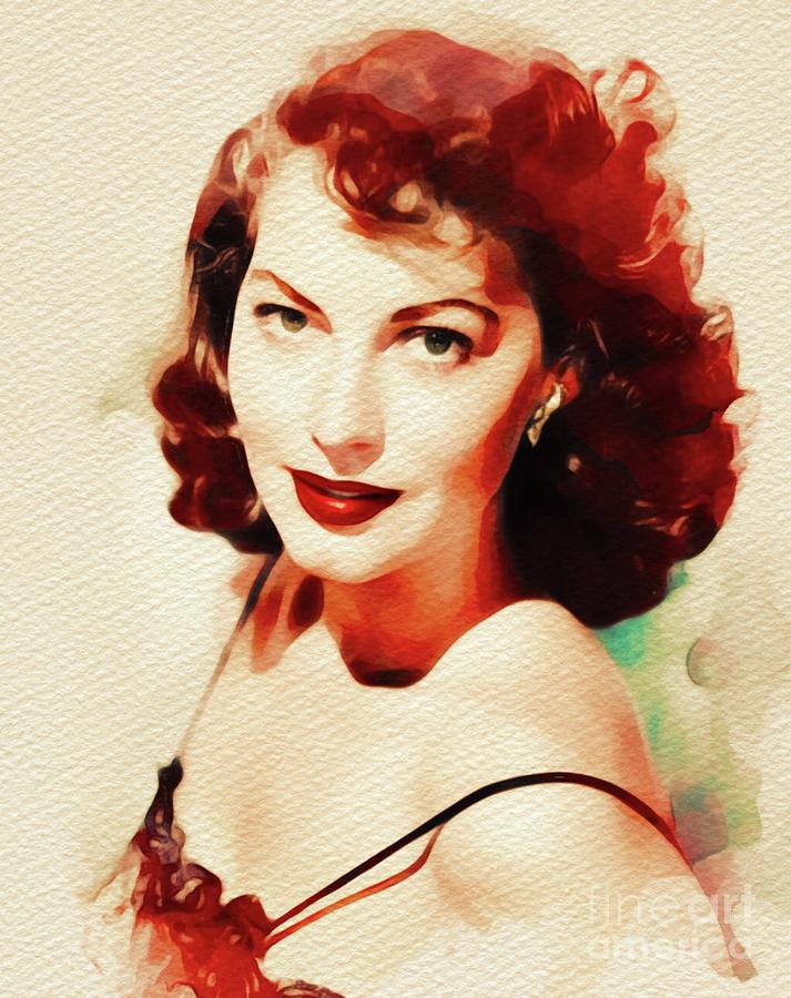 Ava Gardner, Hollywood Legend Painting by Esoterica Art Agency - Fine ...