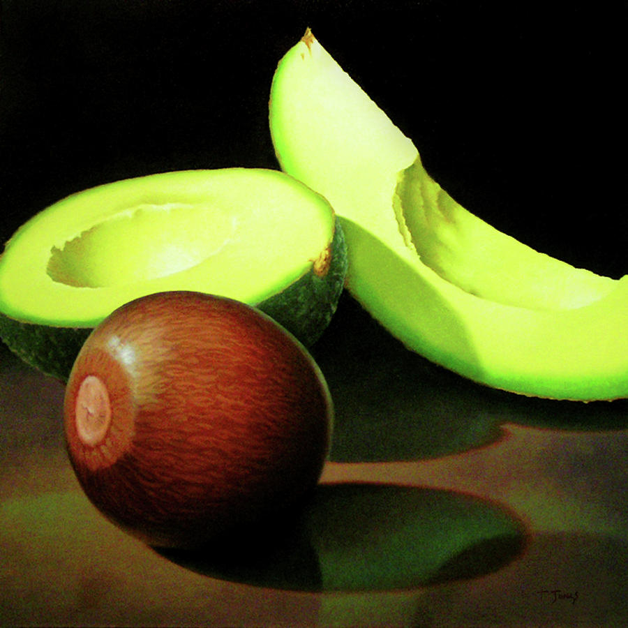 Avacado Painting by Timothy Jones