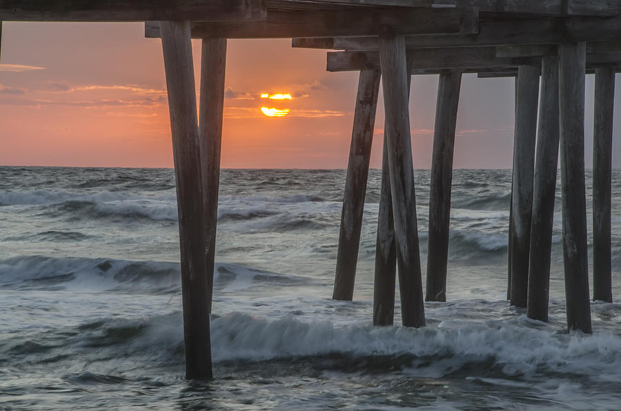 Avalon - Sunrise at the 32nd Street Pier Photograph by Bill Cannon